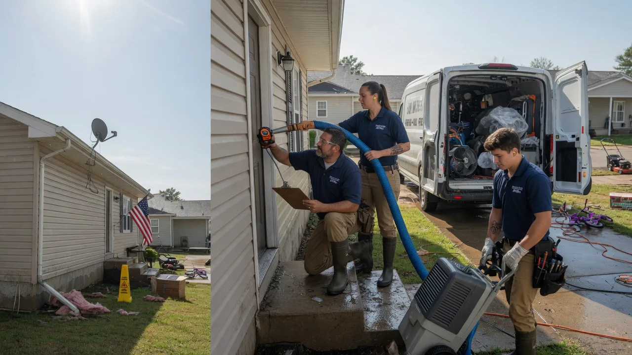Ceiling Water Damage Restoration in Radcliffe, IA near me